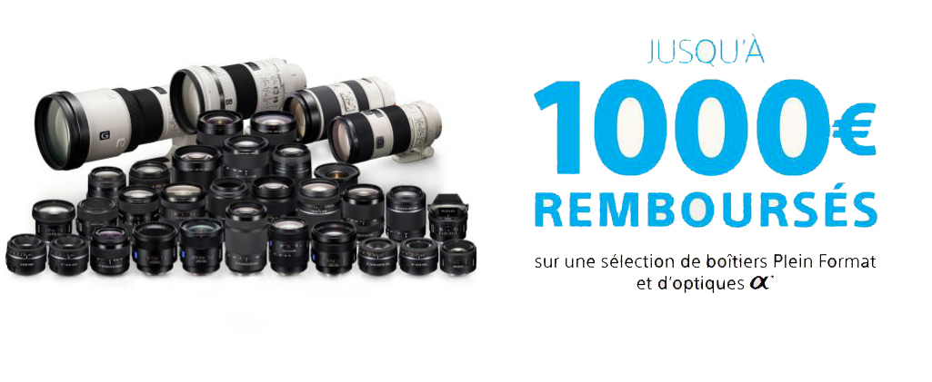 offres remboursement Sony