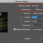 Comment redimensionner une image avec Photoshop