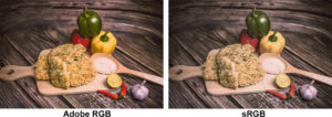 srgb ou adobe rgb