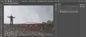 supprimer élément photoshop