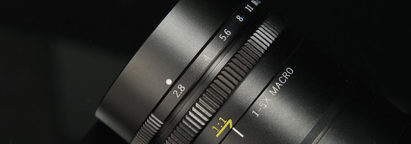Mitakon 55 mm f/2,8 1‑5× Macro