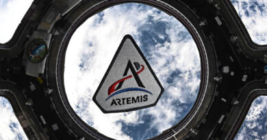 Photo de la terre mission Artemis II